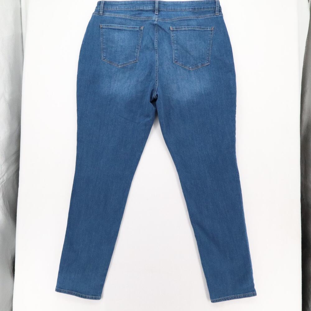 New A.N.A. Plus Size 20 Tall Mid Rise Skinny Jeans 33" Inseam Stretch Womens NWT - Picture 8 of 9